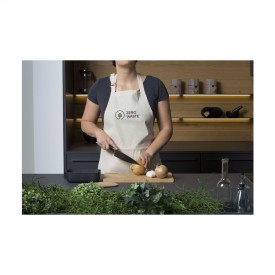 Cocina schort - 90x65 cm - gerecycled katoen - 160 g/m² - opgestikte zak - verstelbare nekband