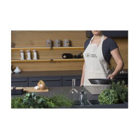 Cocina schort - 90x65 cm - gerecycled katoen - 160 g/m² - opgestikte zak - verstelbare nekband