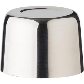 Cocktailshaker 400 ml - glas en RVS deksel - in kartonnen doosje