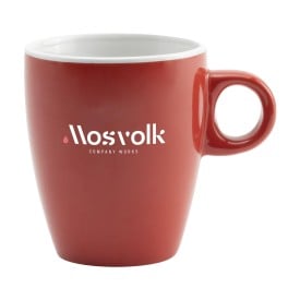 CoffeeCup 200 ml mok-Rood/wit
