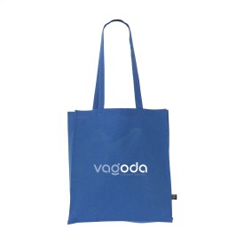 Colour Square Bag GRS Recycled Cotton (150 g/m²) tas-Blauw