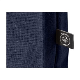 Katoenen draagtas 150 g/m2 - 100% gerecycled - 38 x 42 x 8 cm - brede bodem