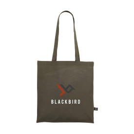 Colour Square Bag GRS Recycled Cotton (150 g/m²) tas-Olijfgroen