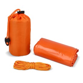 Compacte noodtent voor overleven in de buitenlucht-Oranje