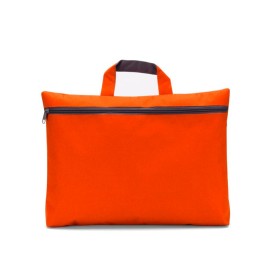 Elfrieda documententas - polyester - 300D - voorvak met ritssluiting - handgreep