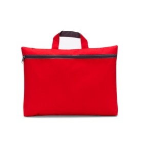 Elfrieda documententas - polyester - 300D - voorvak met ritssluiting - handgreep