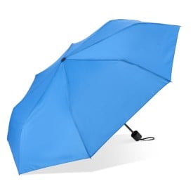 Congo 190T Pongee 21" Opvouwbare paraplu-Blauw