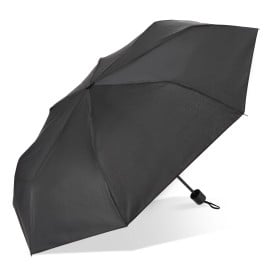 Congo 190T Pongee 21" Opvouwbare paraplu-Zwart