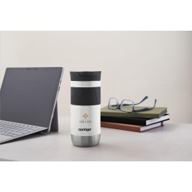 Contigo® Byron 2.0 thermosbeker 470 ml - RVS en rubber - morsbestendig - antislip