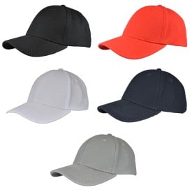 Cooldry sportscap - polyester - 6 panelen - klittenbandsluiting