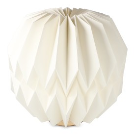 Coollux 25cm opvouwbare LED-lamp - FSC-papier - rubberhout
