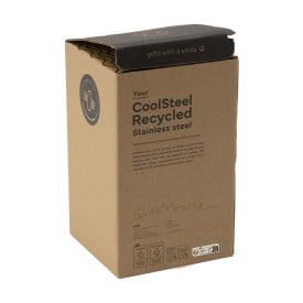 CoolSteel RCS wijnkoeler - gerecycled RVS - in doosje