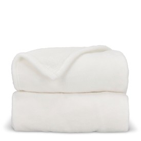 Coral fleece deken OEKO-TEX® sublimatie 130 x 170 cm 270 g/m²-Wit