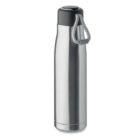 Cordle dubbelwandige fles 500ml-Mat zilver