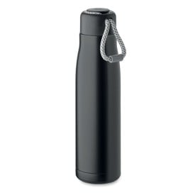 Cordle dubbelwandige fles 500ml-Zwart