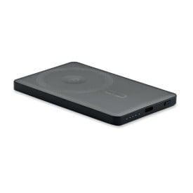 Magnetische draadloze powerbank - 5000 mAh - 20W - gerecycled aluminium