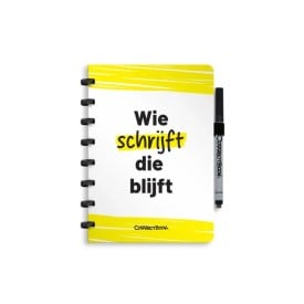 Correctbook - A5 - Wie schrijft die blijft - uitwisbaar
