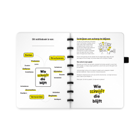 Correctbook - A5 - Wie schrijft die blijft - uitwisbaar