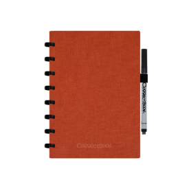 Correctbook Linnen Hardcover A5-Rusty red