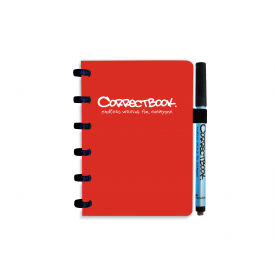 Correctbook A6-Rood