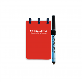 Correctbook Pocket-Rood