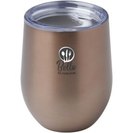 Corzo thermosbeker 350 ml - gerecycled RVS - klikdop - geschenkverpakking