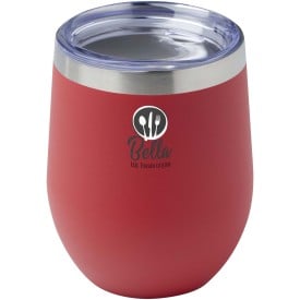 Corzo 350 ml RCS gecertificeerde vacuümgeïsoleerde kop van koper-Rood