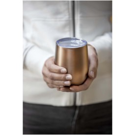 Corzo thermosbeker 350 ml - gerecycled RVS - klikdop - geschenkverpakking