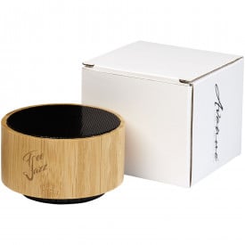 Cosmos bamboe Bluetooth® speaker-Hout,zwart