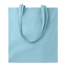 Cottonel colour ++ boodschappentas - katoen - 180 g/m² - lange hengsels-Hemelsblauw