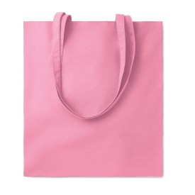 Cottonel colour ++ boodschappentas - katoen - 180 g/m² - lange hengsels-Roze