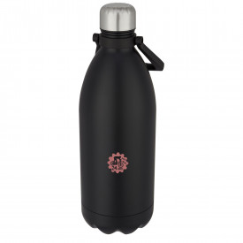 Cove 1,5 liter vacuüm geïsoleerde roestvrijstalen fles-Zwart