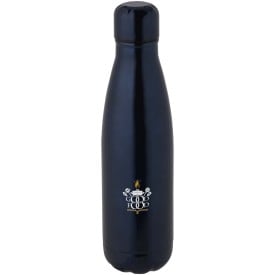 Cove 500 ml vacuüm geïsoleerde fles van RCS-gecertificeerd gerecycled roestvrij staal -Navy