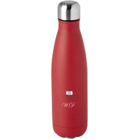 Cove 500 ml vacuüm geïsoleerde fles van RCS-gecertificeerd gerecycled roestvrij staal -Rood