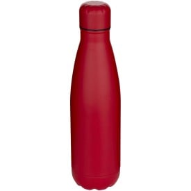 Cove 750 ml RCS gerecyclede enkelwandige roestvrijstalen waterfles-Rood