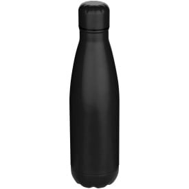 Cove 750 ml RCS gerecyclede enkelwandige roestvrijstalen waterfles-Zwart