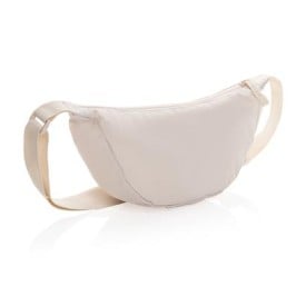 Crescent AWARE™ RPET halve maan sling bag-Beige