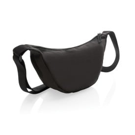 Crescent AWARE™ RPET halve maan sling bag-Zwart