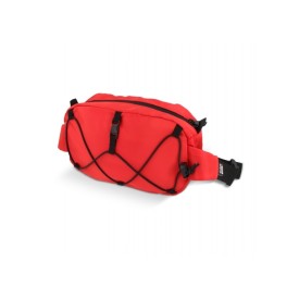 Crossbodytas R-PET met trekkoord-Rood