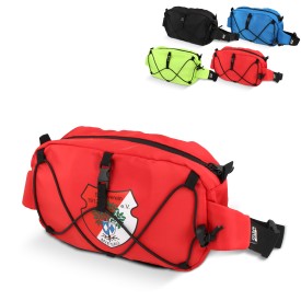 Crossbodytas - rPET - verstelbare riem - met trekkoord