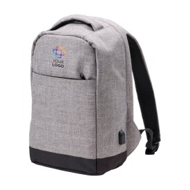 Cruz rugzak - polyester - 600D - USB poort - laptopvak - anti diefstal