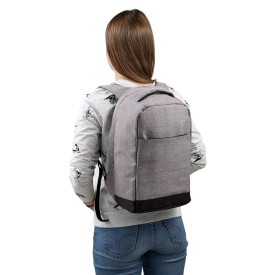 Cruz rugzak - polyester - 600D - USB poort - laptopvak - anti diefstal