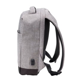 Cruz rugzak - polyester - 600D - USB poort - laptopvak - anti diefstal