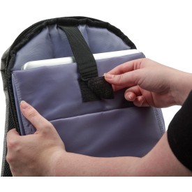 Cruz rugzak - polyester - 600D - USB poort - laptopvak - anti diefstal