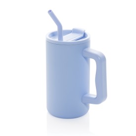 Cube RCS gerecycled RVS beker 800ml-Lichtblauw