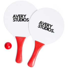 Beachballset Cupsol-Rood