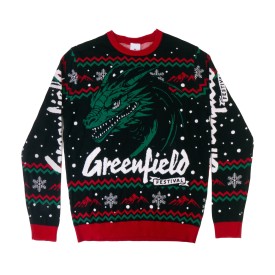 Gebreide Winter- of Kersttrui-Custom