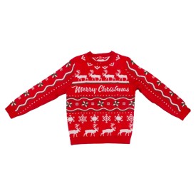 Custom made winter- en kersttrui - eigen ontwerp ingebreid