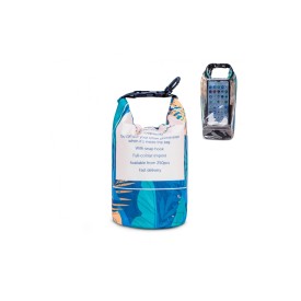 Waterafstotende tas - 2.5L - polyester - 210D - smartphone vakje - all-over bedrukking