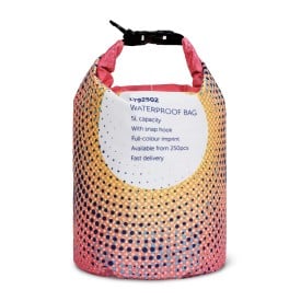 Waterafstotende tas - 5L - polyester - 210D - karabijnhaak - all-over bedrukking
